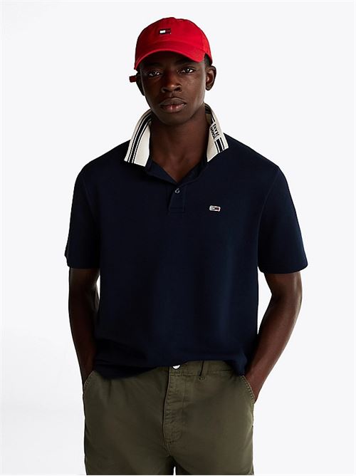 TJM TIPPED LOGO POLO TOMMY JEANS | DM0DM20225/C1G